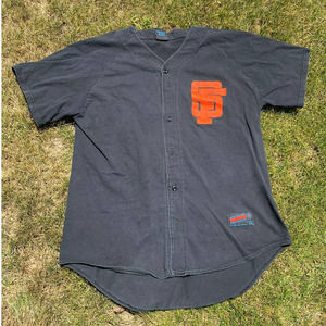 Vintage 90's SOFFES San Francisco Giants Bill Meuller Cotton Jersey Size XL